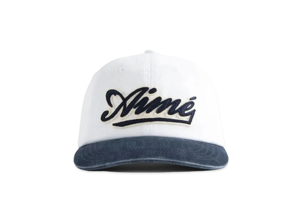 Aime Leon Dore Cycling Logo Hat "White&Navy"