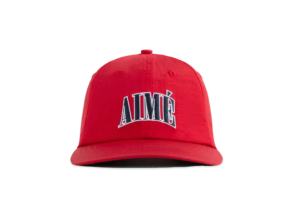 Aime Leon Dore Nylon Crusher Logo Hat "Red"