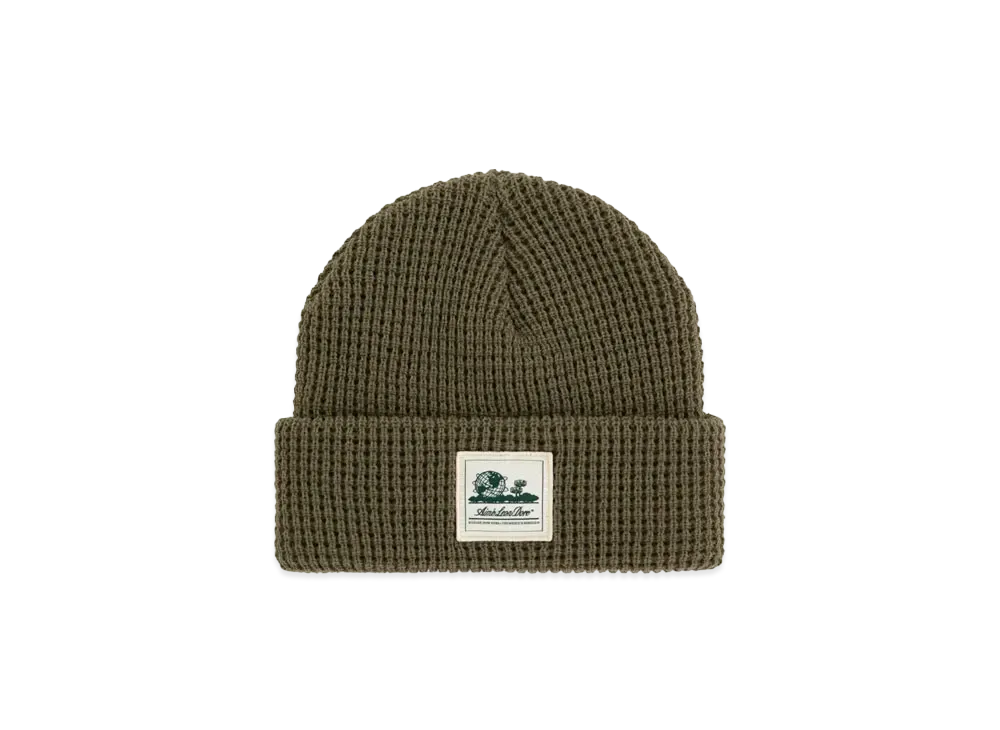 Aime Leon Dore Waffle Knit Beanie "Green"