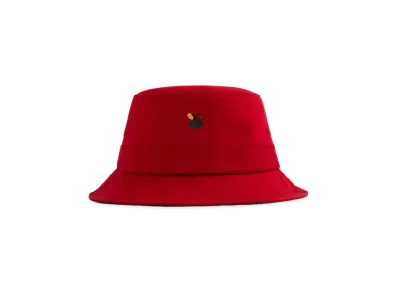 Aime Leon Dore Brushed Crest Bucket Hat "Red"