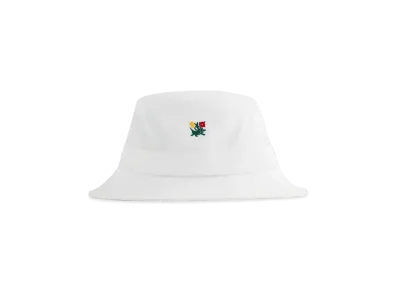 Aime Leon Dore Brushed Crest Bucket Hat "White"