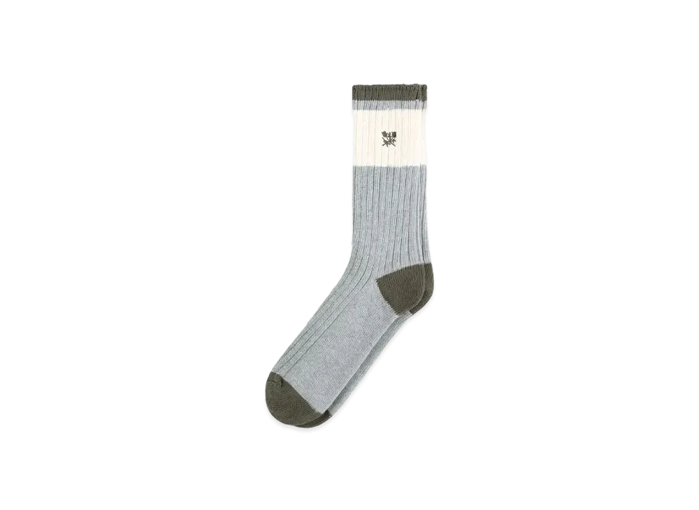 Aime Leon Dore Marled Crest Socks "Kalamata"