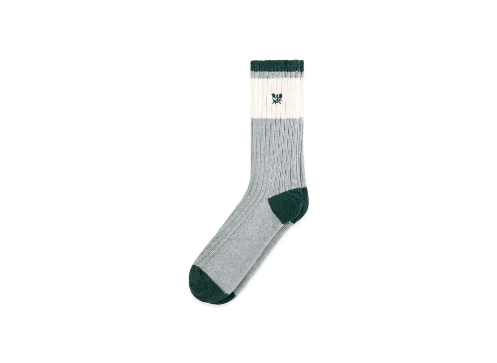 Aime Leon Dore Marled Crest Socks "Pine Grove"
