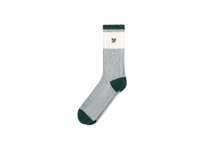 Aime Leon Dore Marled Crest Socks "Pine Grove"