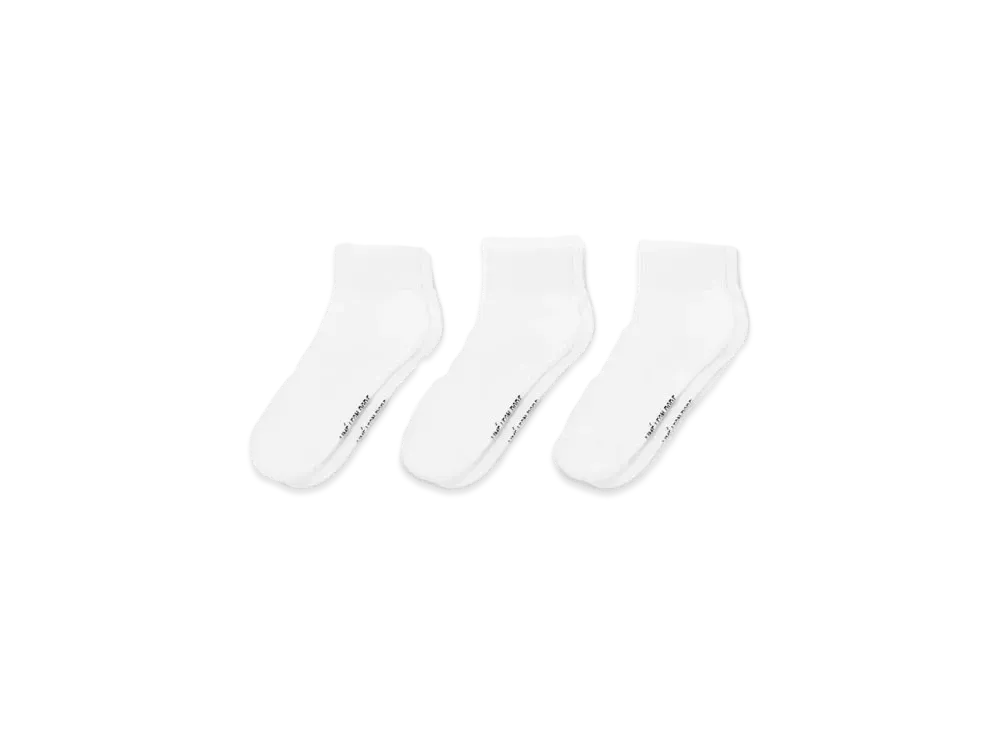 Aime Leon Dore Ankle Sock 3-Pack "White"