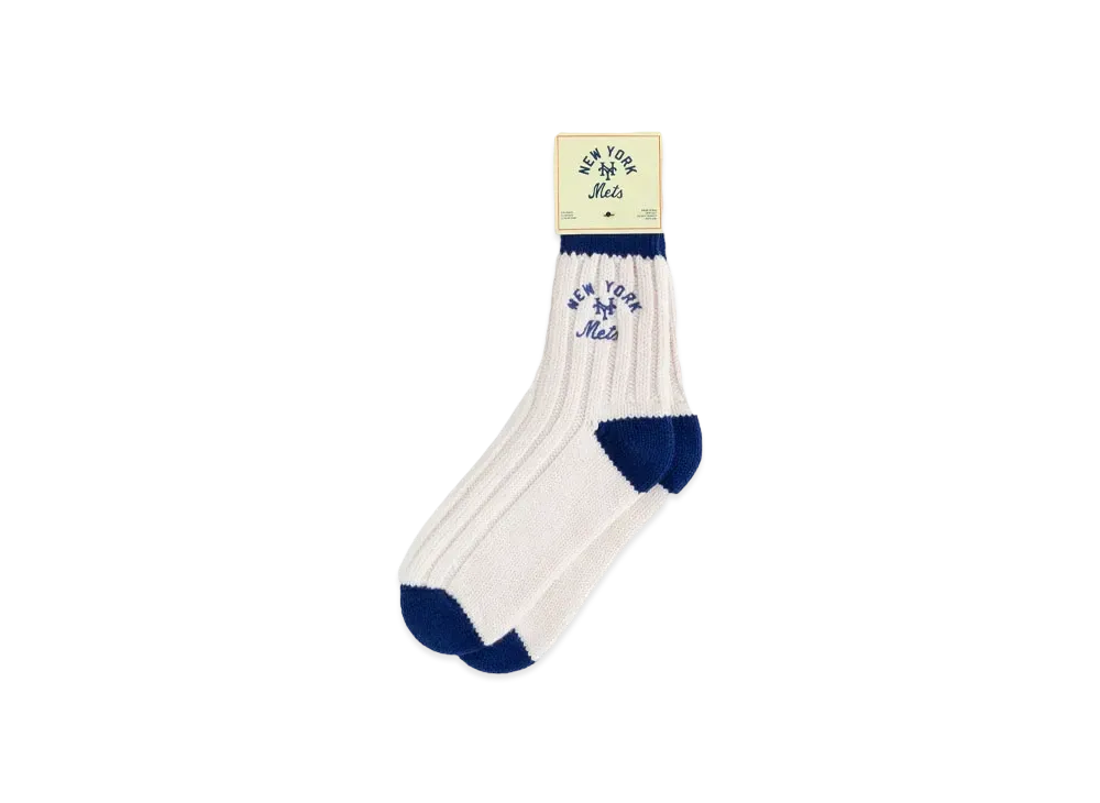 Aime Leon Dore ALD / New York Mets Sock "Cream&Blue"