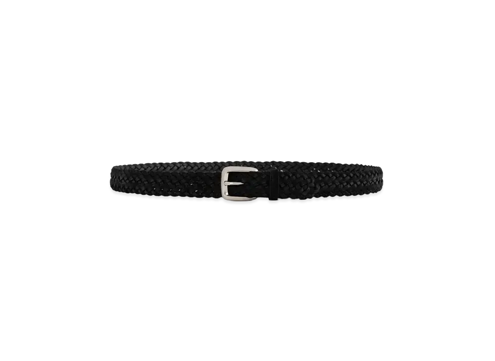 Aime Leon Dore Braided Suede Belt "Black"