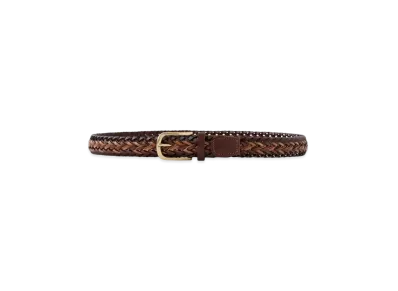 Aime Leon Dore Multi-Color Braided Leather Belt "Multi"