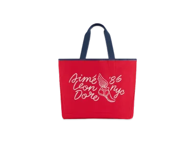 Aime Leon Dore Wingfoot Tote Bag "Red&Navy"