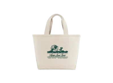 Aime Leon Dore Small Unisphere Tote Bag "Cream&Green"