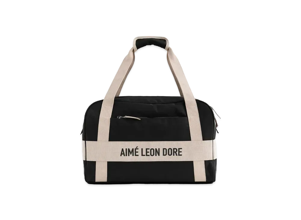 Aime Leon Dore Nylon Duffle Bag "Black"
