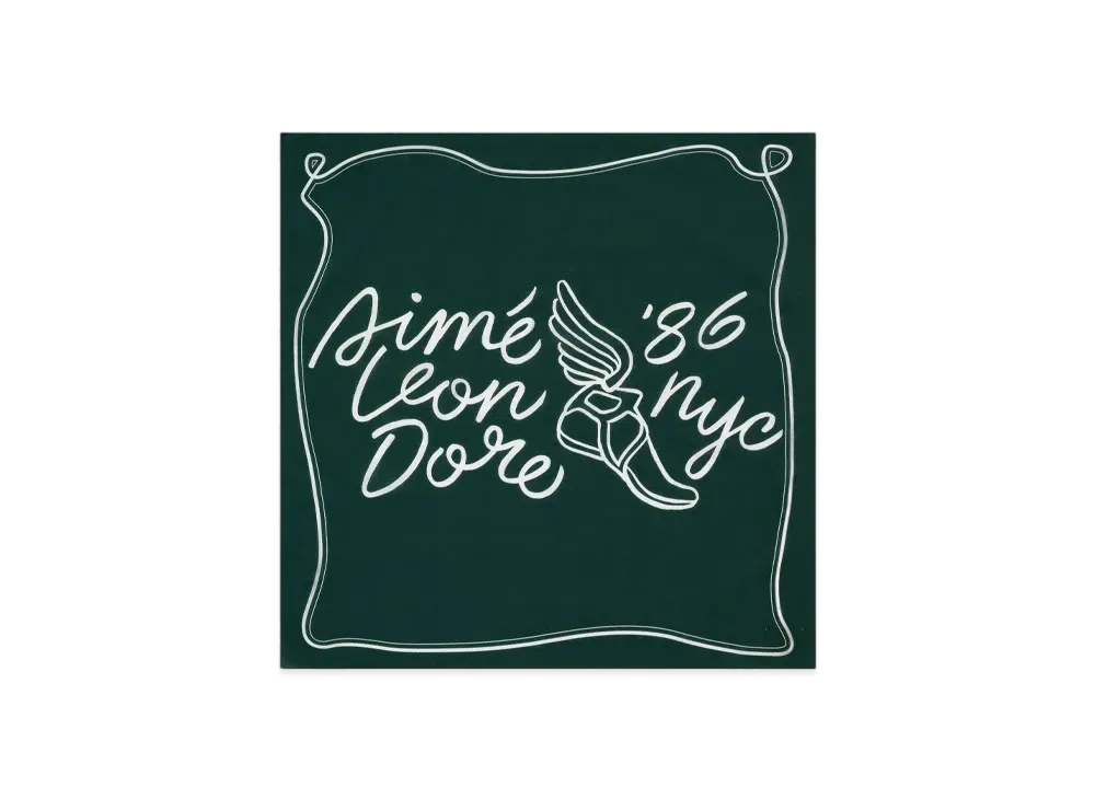 Aime Leon Dore Wingfoot Bandana "Green&White"