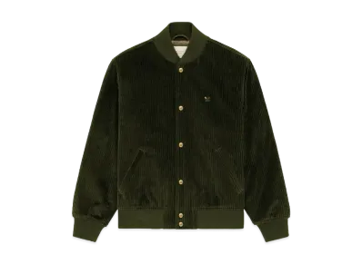 Aime Leon Dore Corduroy Crest Varsity Jacket "Green"