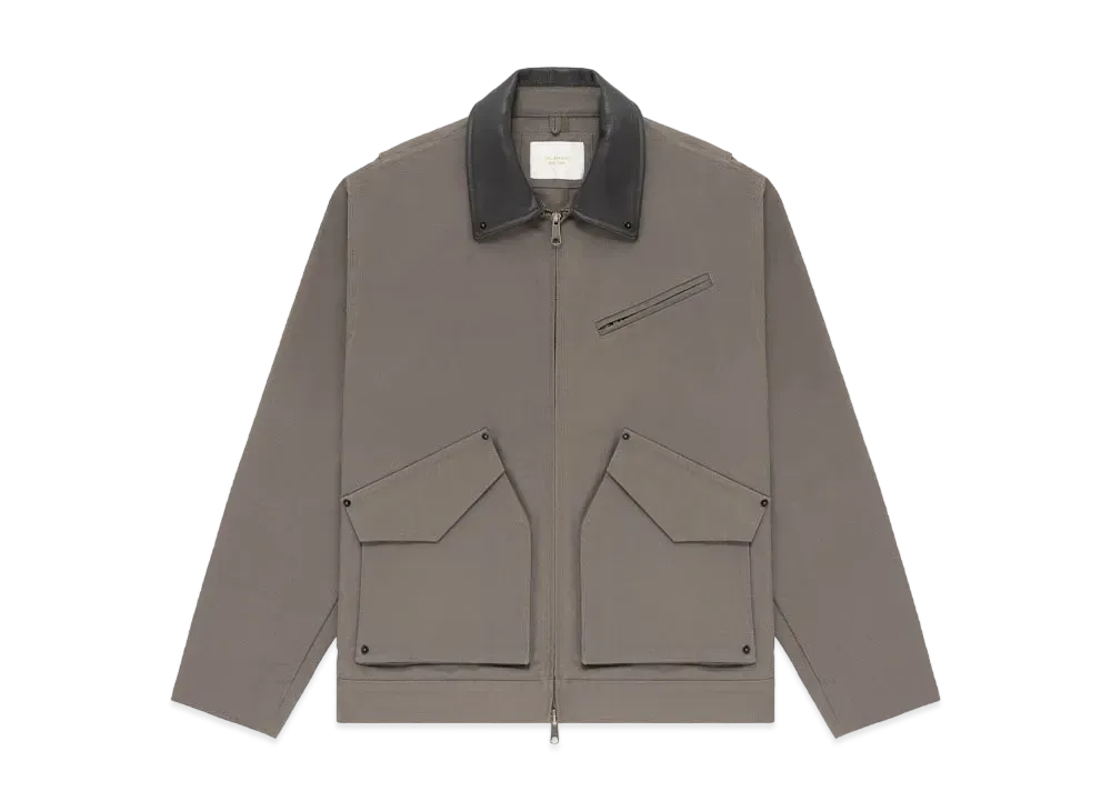 Aime Leon Dore Canvas Flight Jacket "Olive"