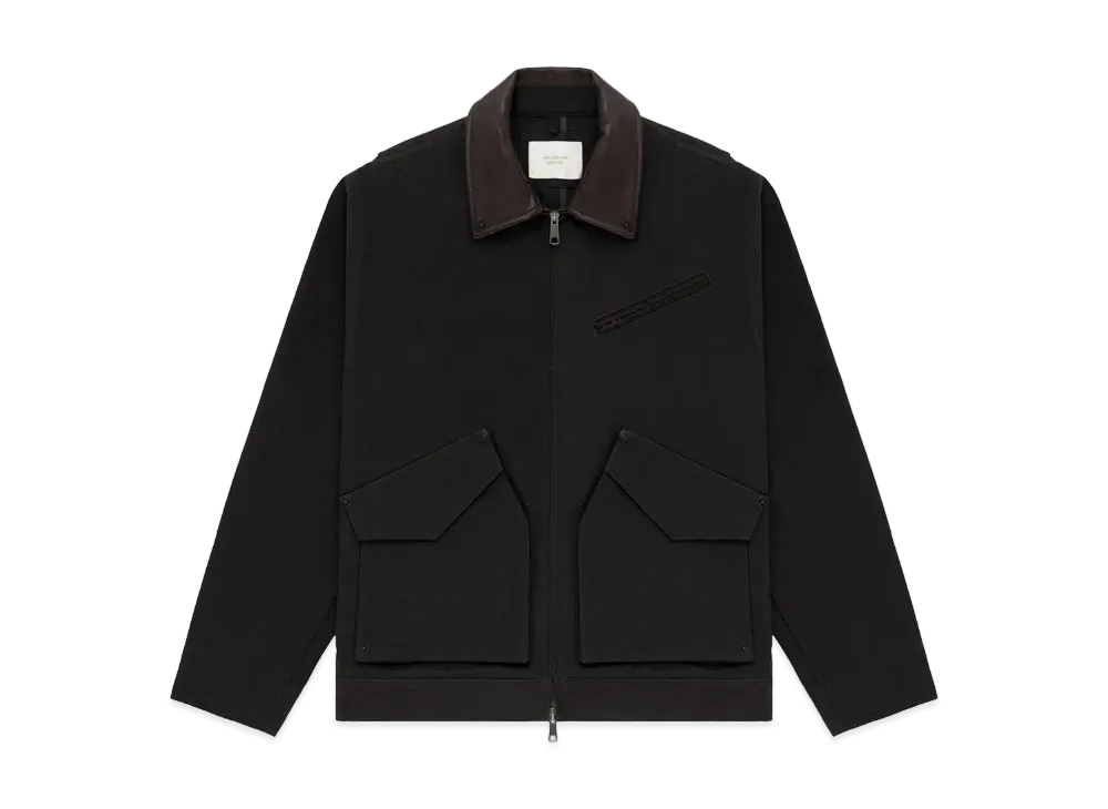 Aime Leon Dore Canvas Flight Jacket "Black"