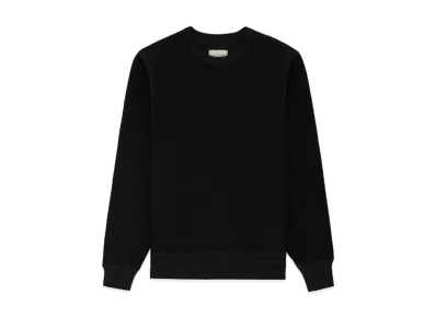 Aime Leon Dore Herringbone Terry Crewneck Sweatshirt "Black"