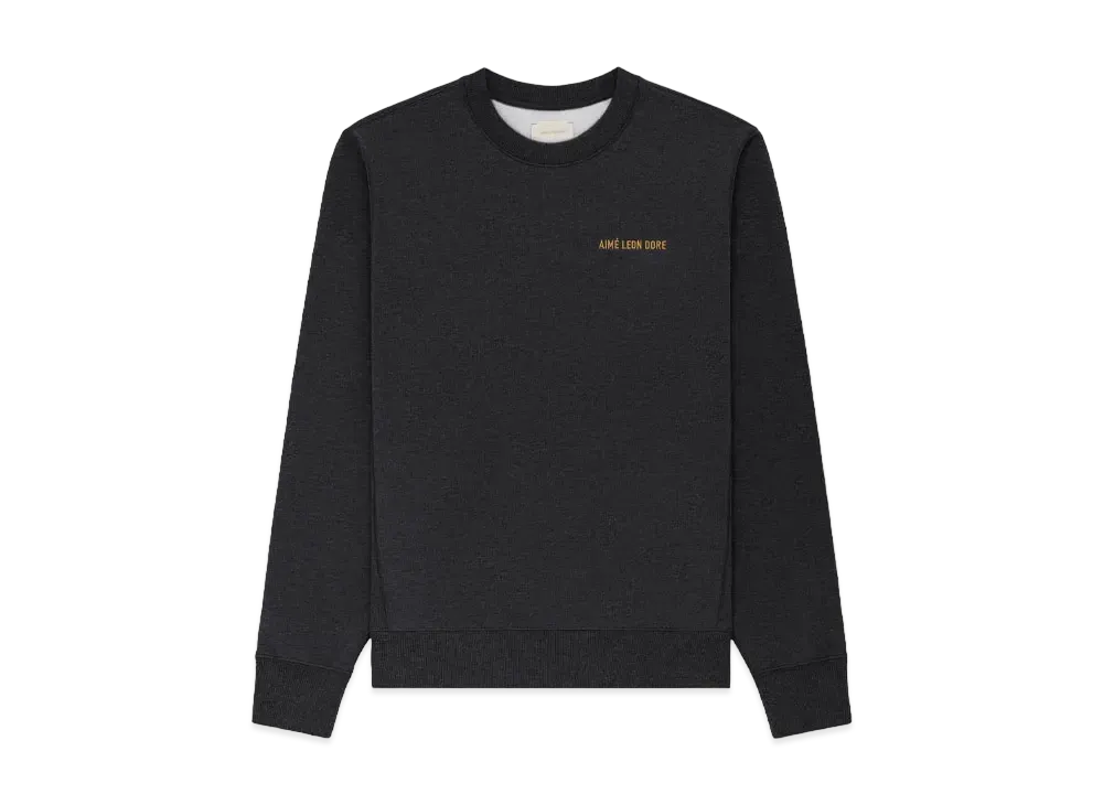 Aime Leon Dore Melange Uniform Crewneck Sweatshirt "Grey"