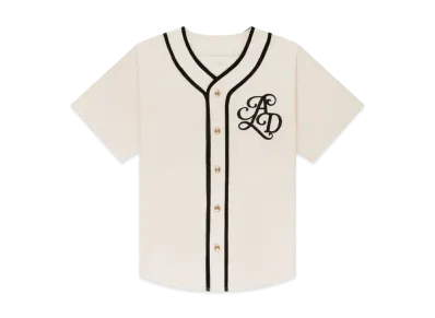 Aime Leon Dore Monogram Baseball Jersey "Cream"