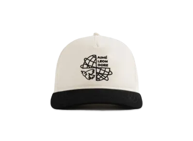 Aime Leon Dore Dove Logo Hat "Cream&Black"