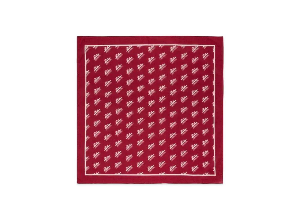 Aime Leon Dore Unisphere Repeat Print Bandana "Red&Cream"