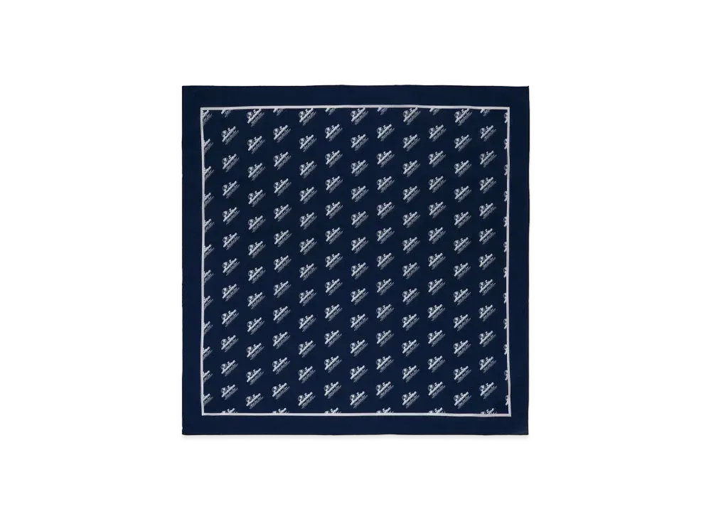 Aime Leon Dore Unisphere Repeat Print Bandana "Navy&Cream"