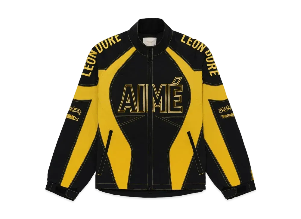 Aime Leon Dore Aime Racing Jacket "Black&Yellow"
