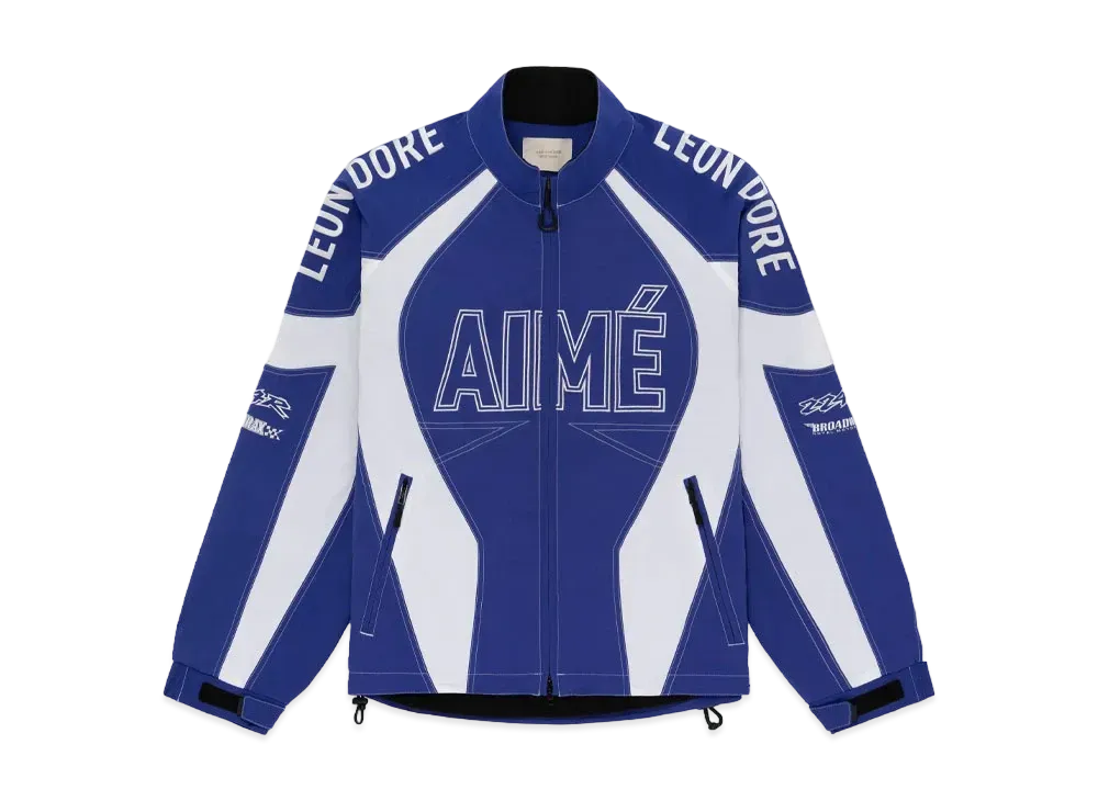 Aime Leon Dore Aime Racing Jacket "Blue&White"