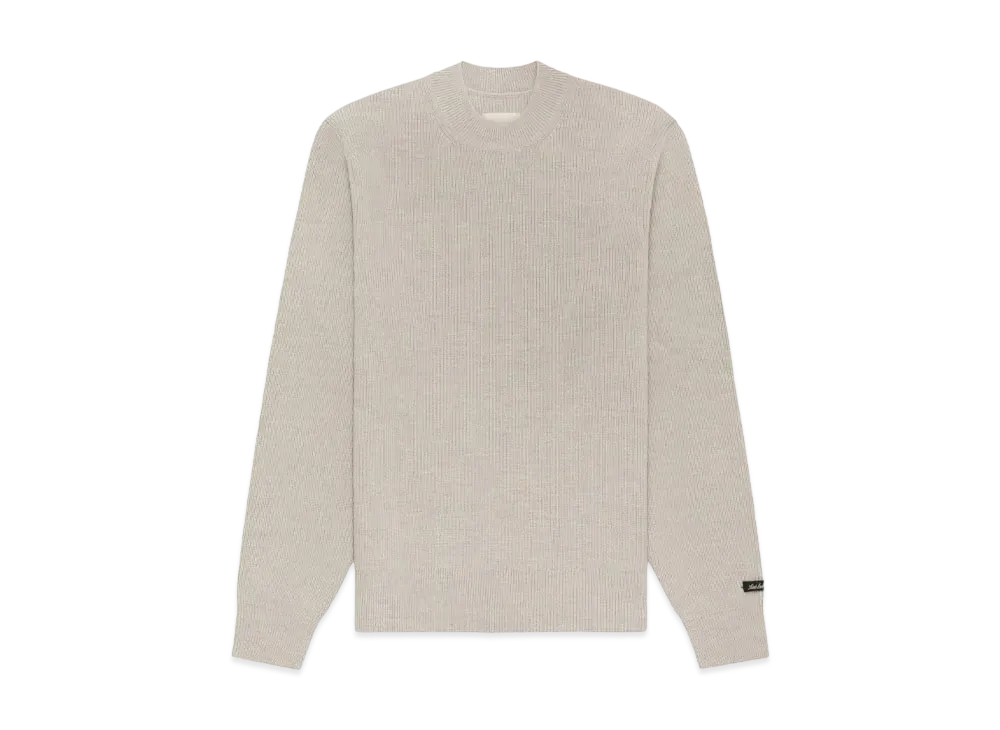 Aime Leon Dore Merino Mockneck Sweater "Oatmeal"
