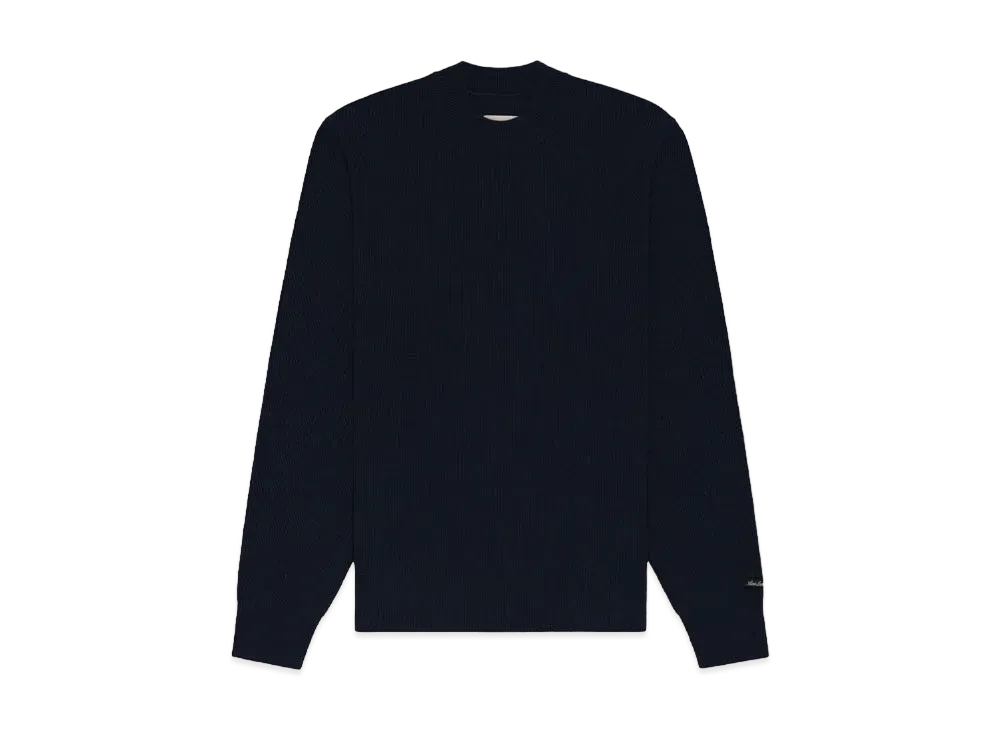 Aime Leon Dore Merino Mockneck Sweater "Navy"