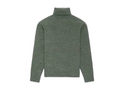 Aime Leon Dore Donegal Turtleneck Sweater "Green"
