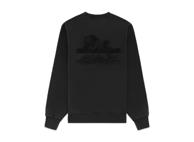 Aime Leon Dore Tonal Unisphere Crewneck Sweatshirt "Black"