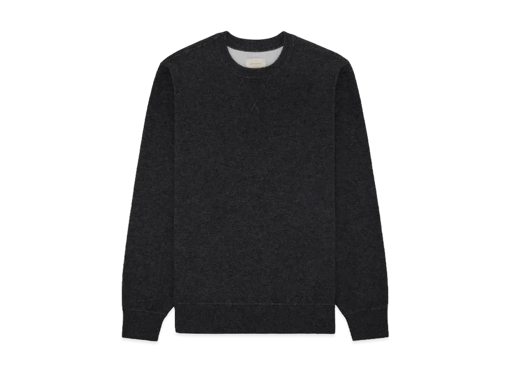 Aime Leon Dore Cashmere Crewneck Sweatshirt "Dark Grey"
