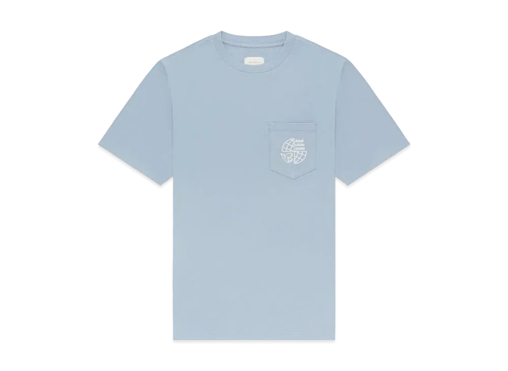 Aime Leon Dore Dove Logo Pocket Tee "Blue"