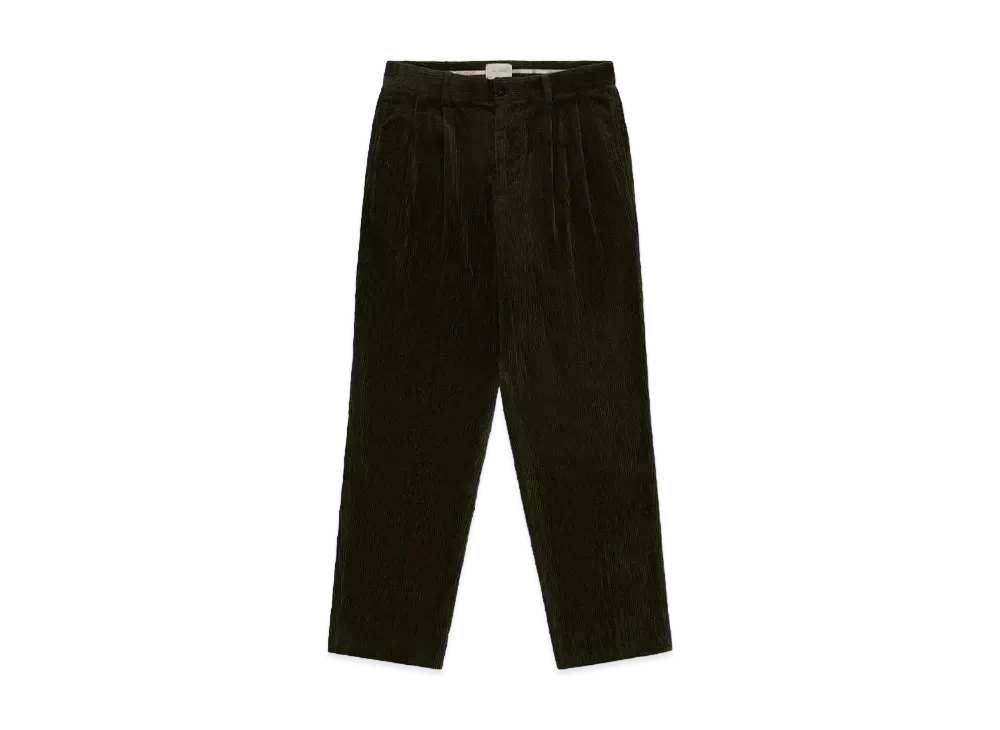 Aime Leon Dore Double Pleated Corduroy Pant "Green"