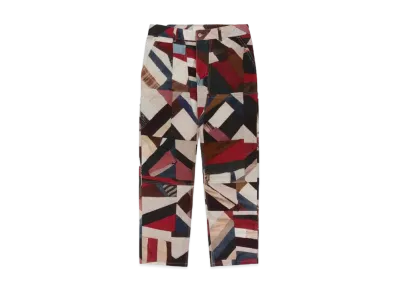 Aime Leon Dore Quilt Print Double Knee Pant "Multi"