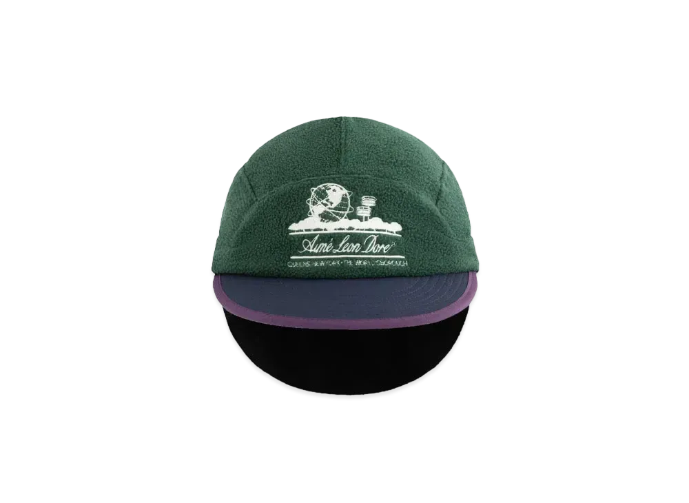 Aime Leon Dore Unisphere Fleece Earflap Hat "Green"
