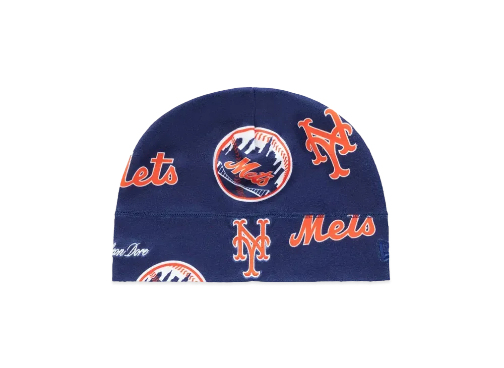 Aime Leon Dore x New Era Mets Fleece Skull Cap "Blue"
