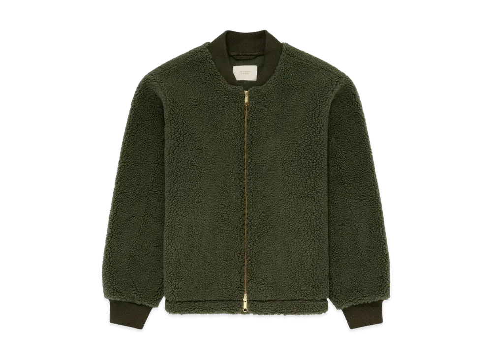 Aime Leon Dore Fleece Bomber Jacket "Green"