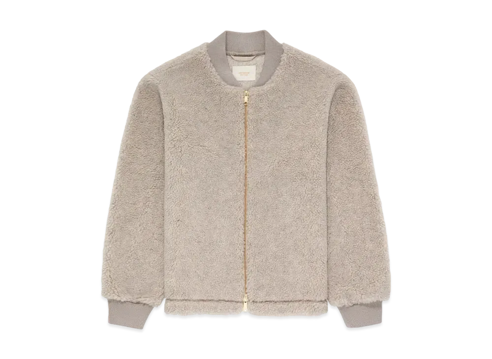 Aime Leon Dore Fleece Bomber Jacket "Oatmeal"