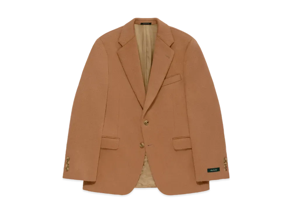 Aime Leon Dore Single-Breasted Wavy Wool Suit Jacket "Tan"