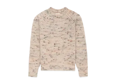 Aime Leon Dore Flecked Alpaca Crewneck Sweater "Cream"