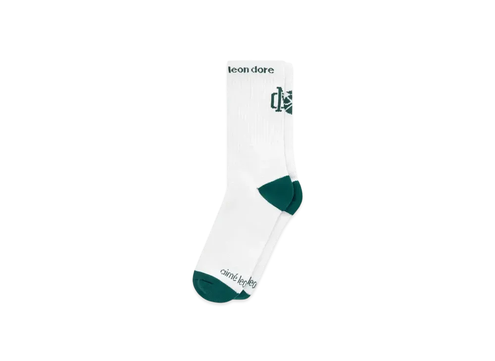 Aime Leon Dore x New Balance SONNY NY Performance Sock "White&Green"