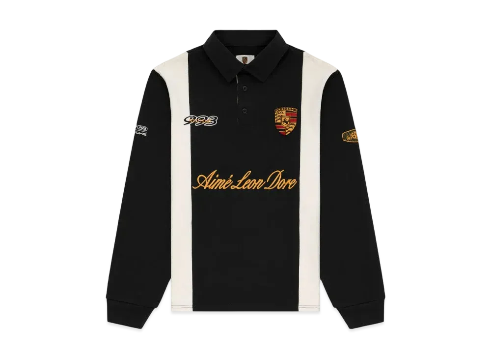 Aime Leon Dore x Porsche 993 Turbo Heritage Rugby "Black&Cream"