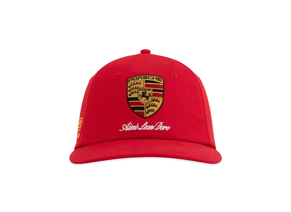 Aime Leon Dore x Porsche 993 Turbo Logo Hat "Red"