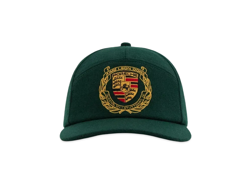 Aime Leon Dore x Porsche 993 Turbo Wool Wreath Hat "Green"