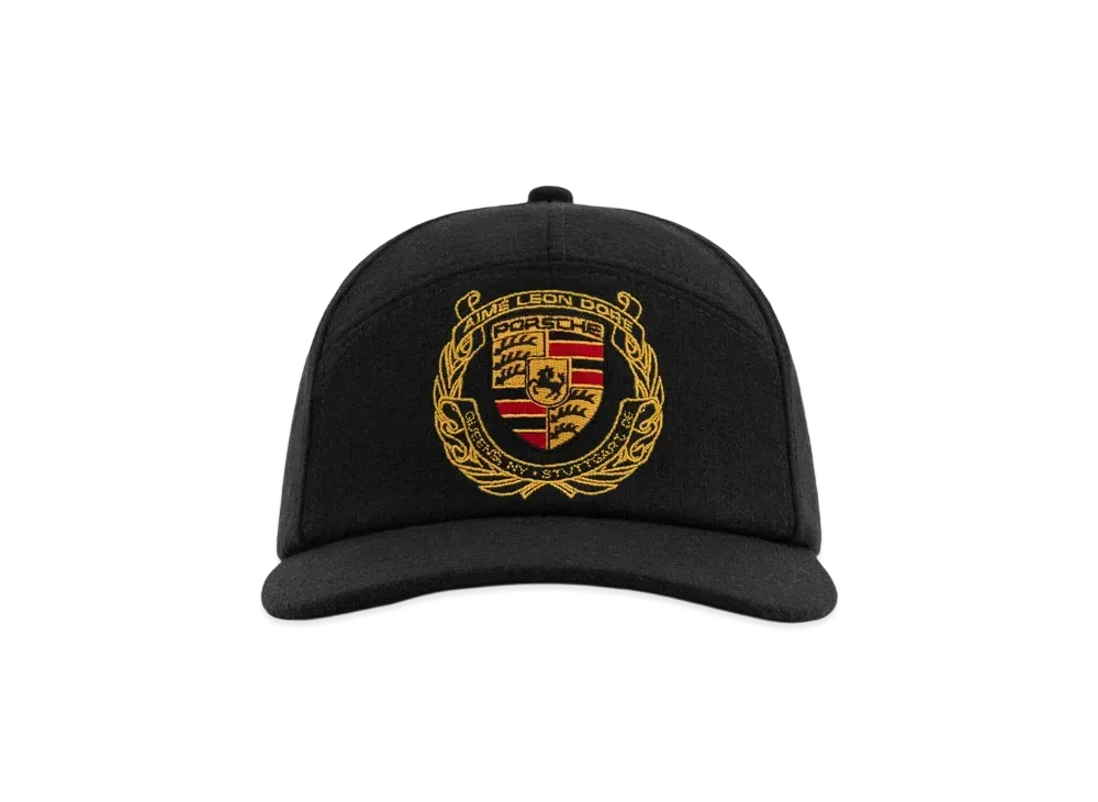 Aime Leon Dore x Porsche 993 Turbo Wool Wreath Hat "Black"