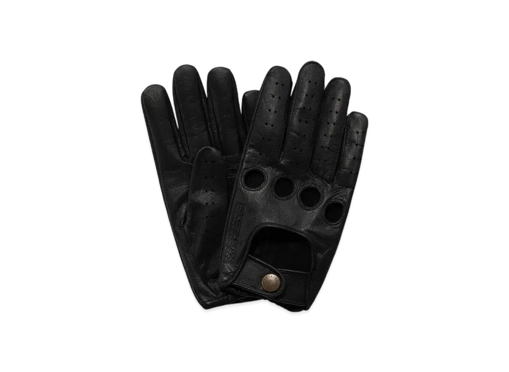 Aime Leon Dore x Porsche 993 Turbo Leather Driving Gloves "Black"