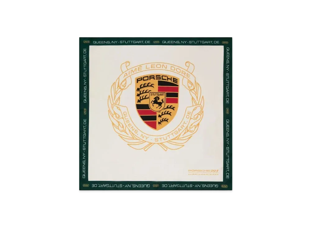 Aime Leon Dore x Porsche 993 Turbo Silk Bandana "Multi"