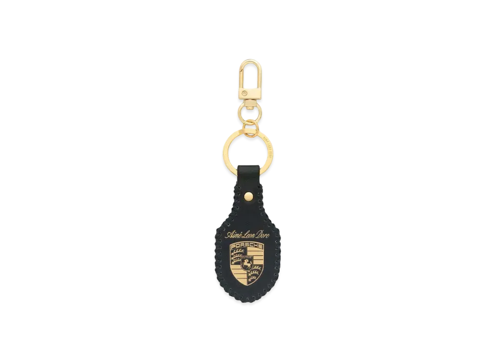 Aime Leon Dore x Porsche 993 Turbo Leather Key Fob "Green"