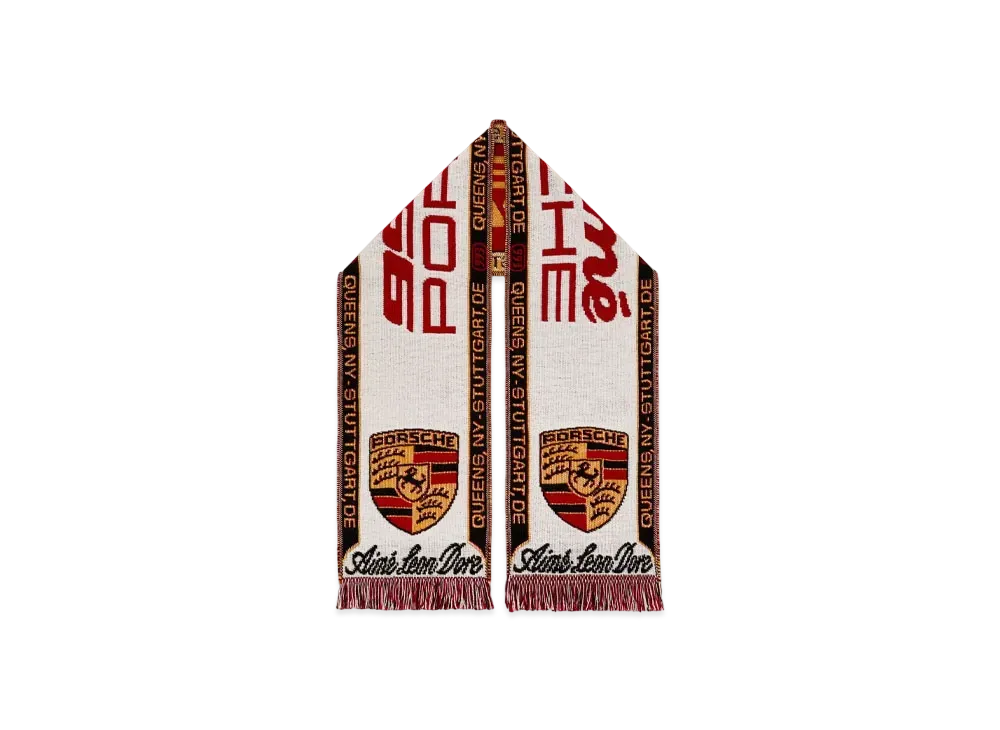 Aime Leon Dore x Porsche 993 Turbo Wool Souvenir Scarf "Multi"